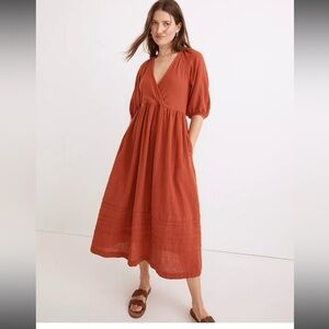 Madewell Lightspun Midi Dress